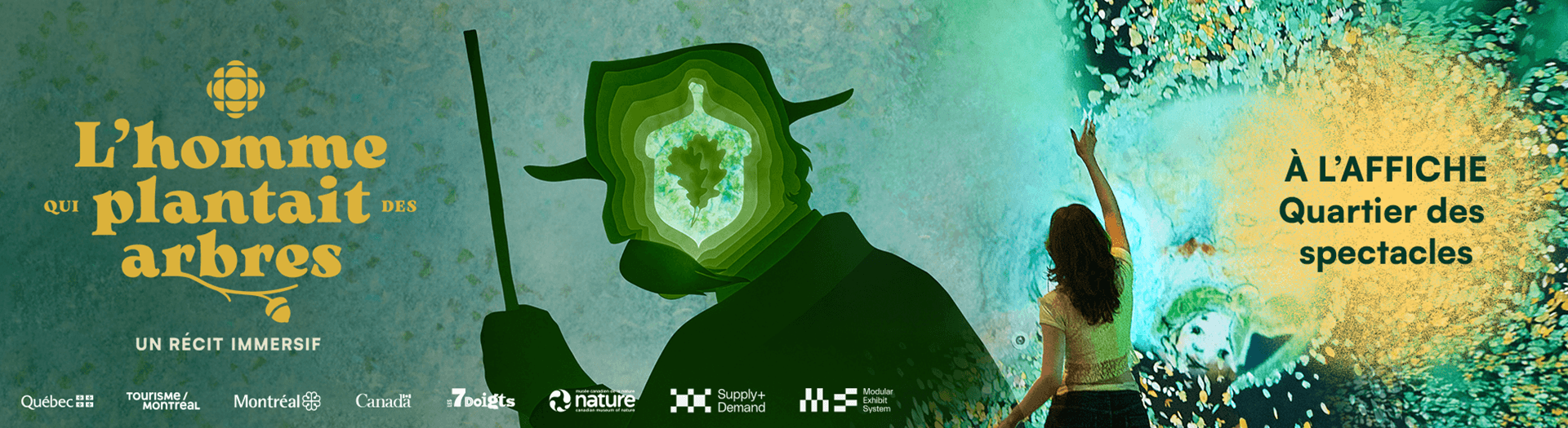 L'homme qui plantait des arbres: un récit immersif