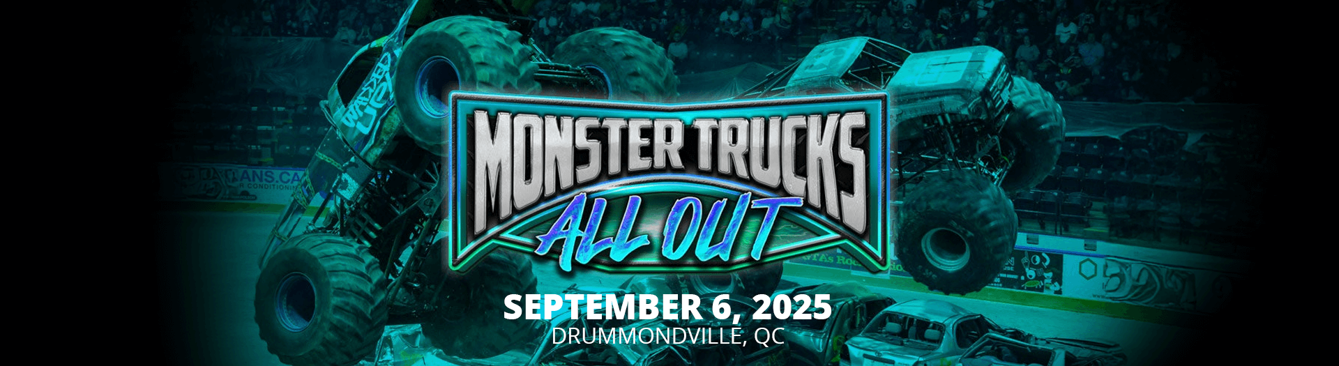 Monster Trucks All Out at Autodrome Drummond