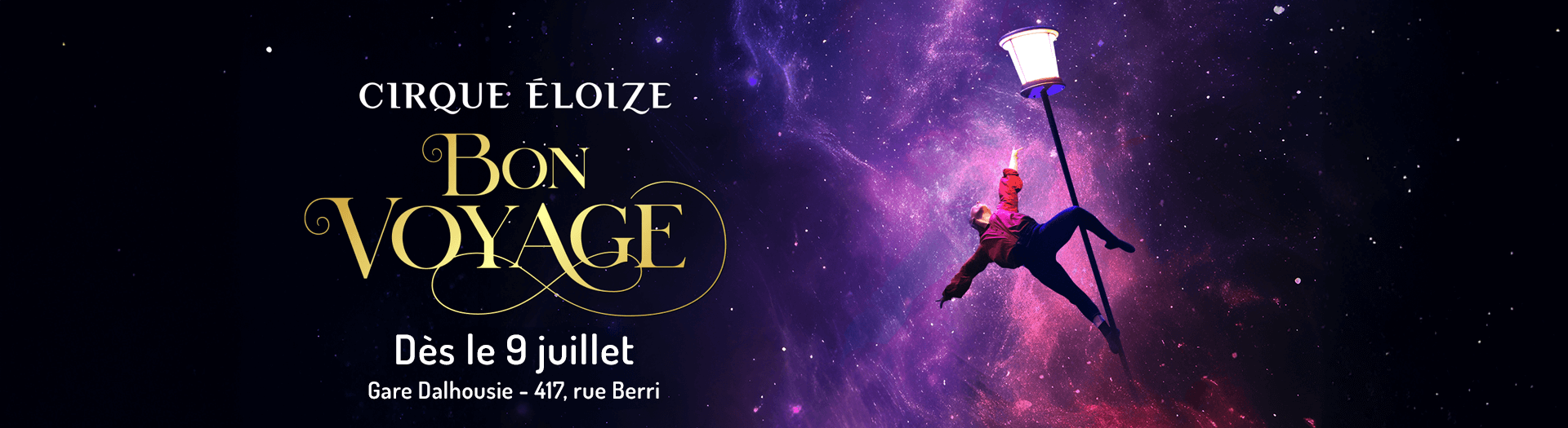 BON VOYAGE, un spectacle du Cirque Éloize
