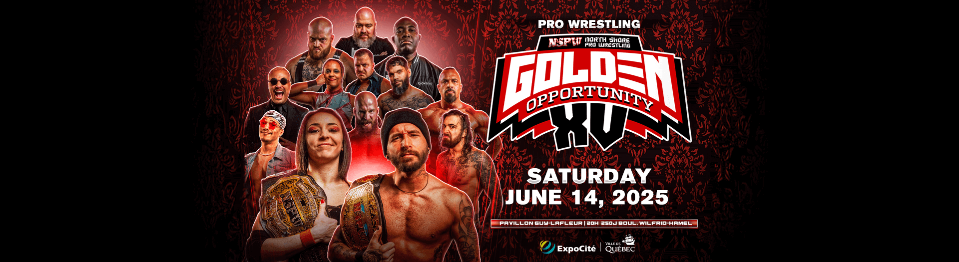 Lutte NSPW presents GOLDEN OPPORTUNITY XV