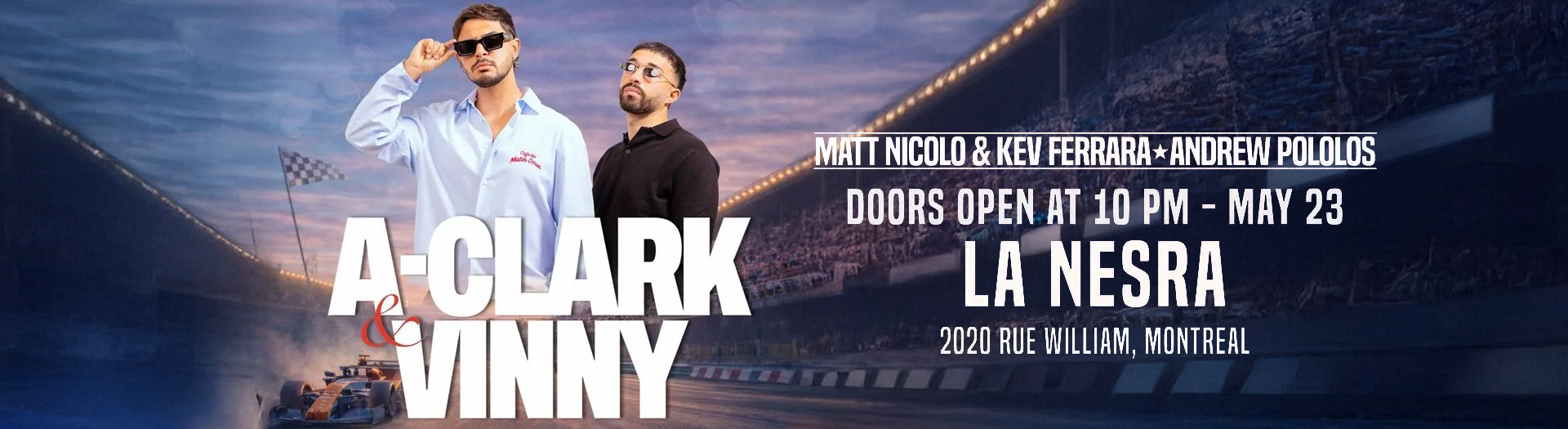 A-Clark & VINNY - VivAvanti Entertainment