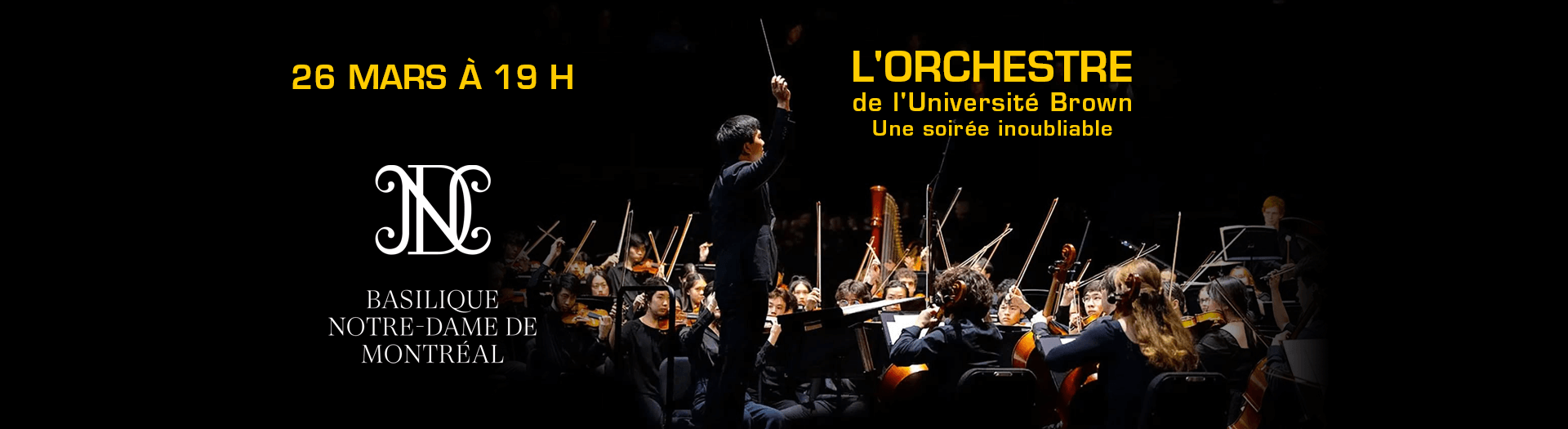 Concert de l'Orchestre de l'Université Brown