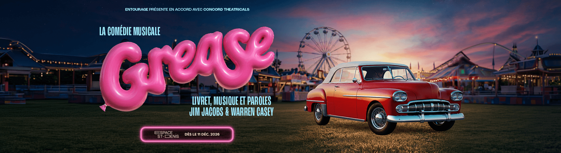 Grease, La Comédie Musicale