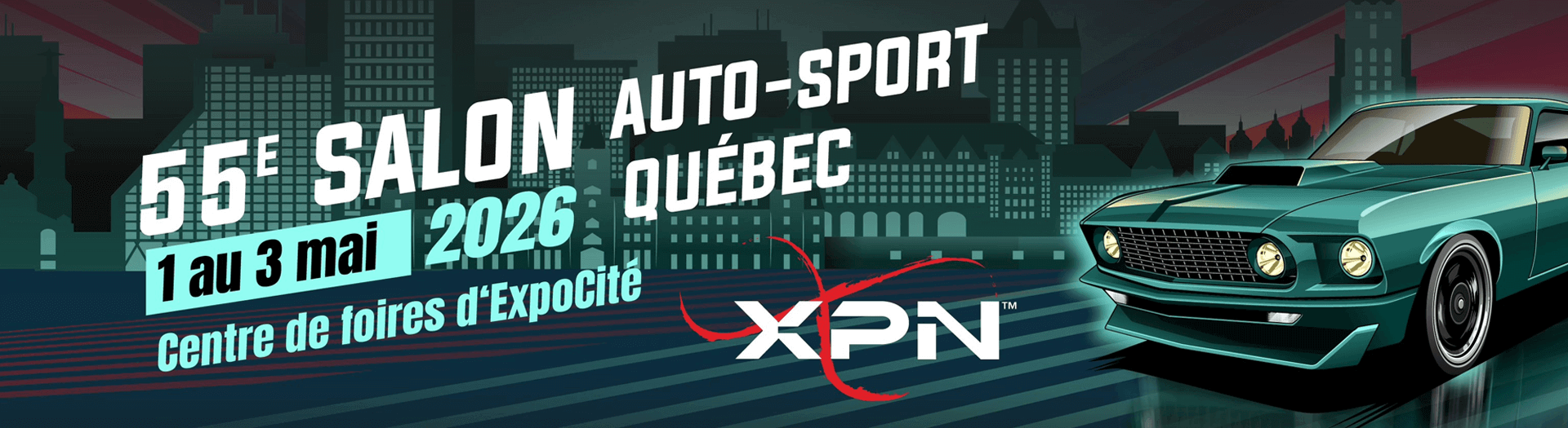 55e Salon auto sport Québec XPN