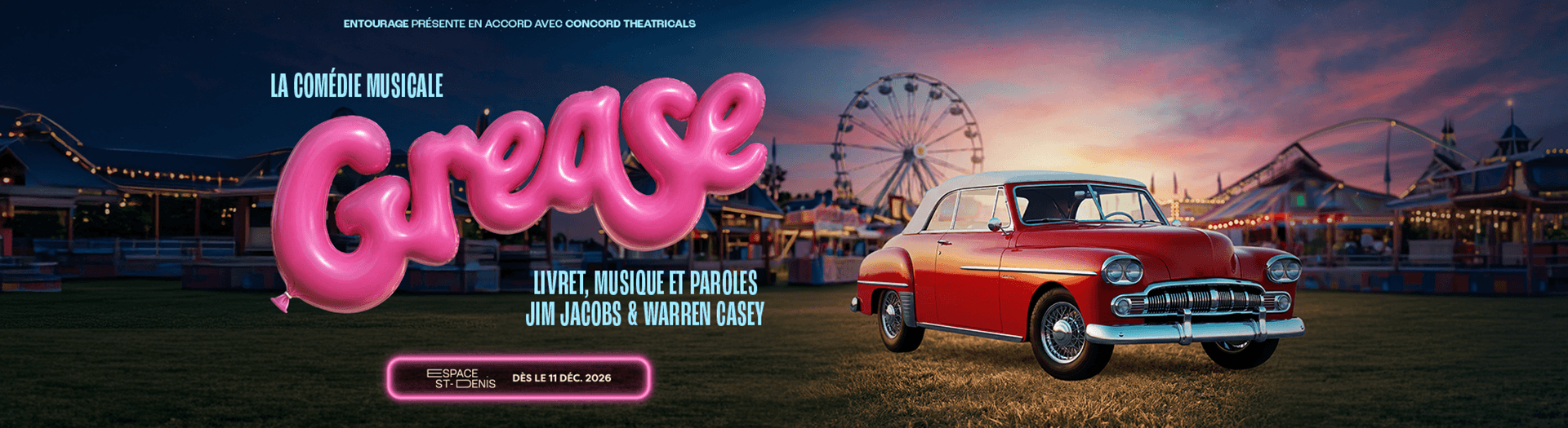 Grease, La Comédie Musicale