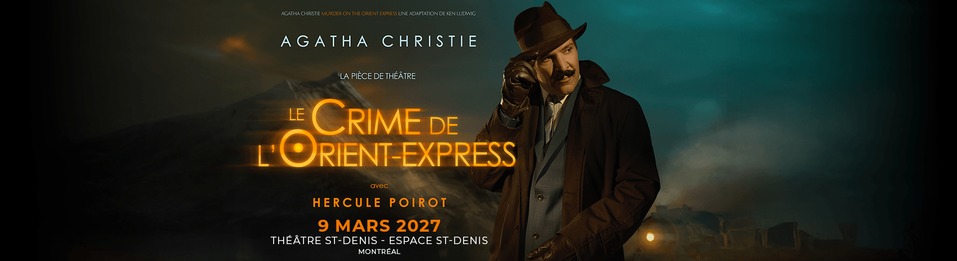 LE CRIME DE L'ORIENT-EXPRESS - d'Agatha Christie
