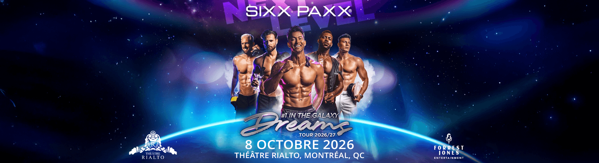 SIXX PAXX DREAMS TOUR 2026/27