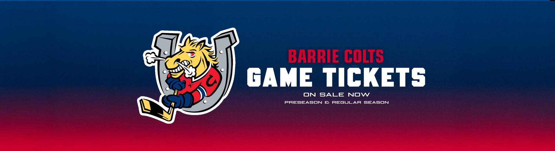 Barrie Colts | GAME TICKETS