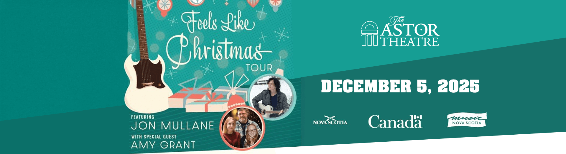 The Feels Like Christmas Tour 2025 featuring Jon Mullane and Amy Grant