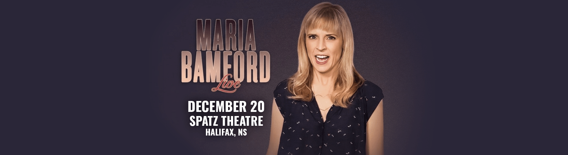 OUTBACK PRESENTS MARIA BAMFORD